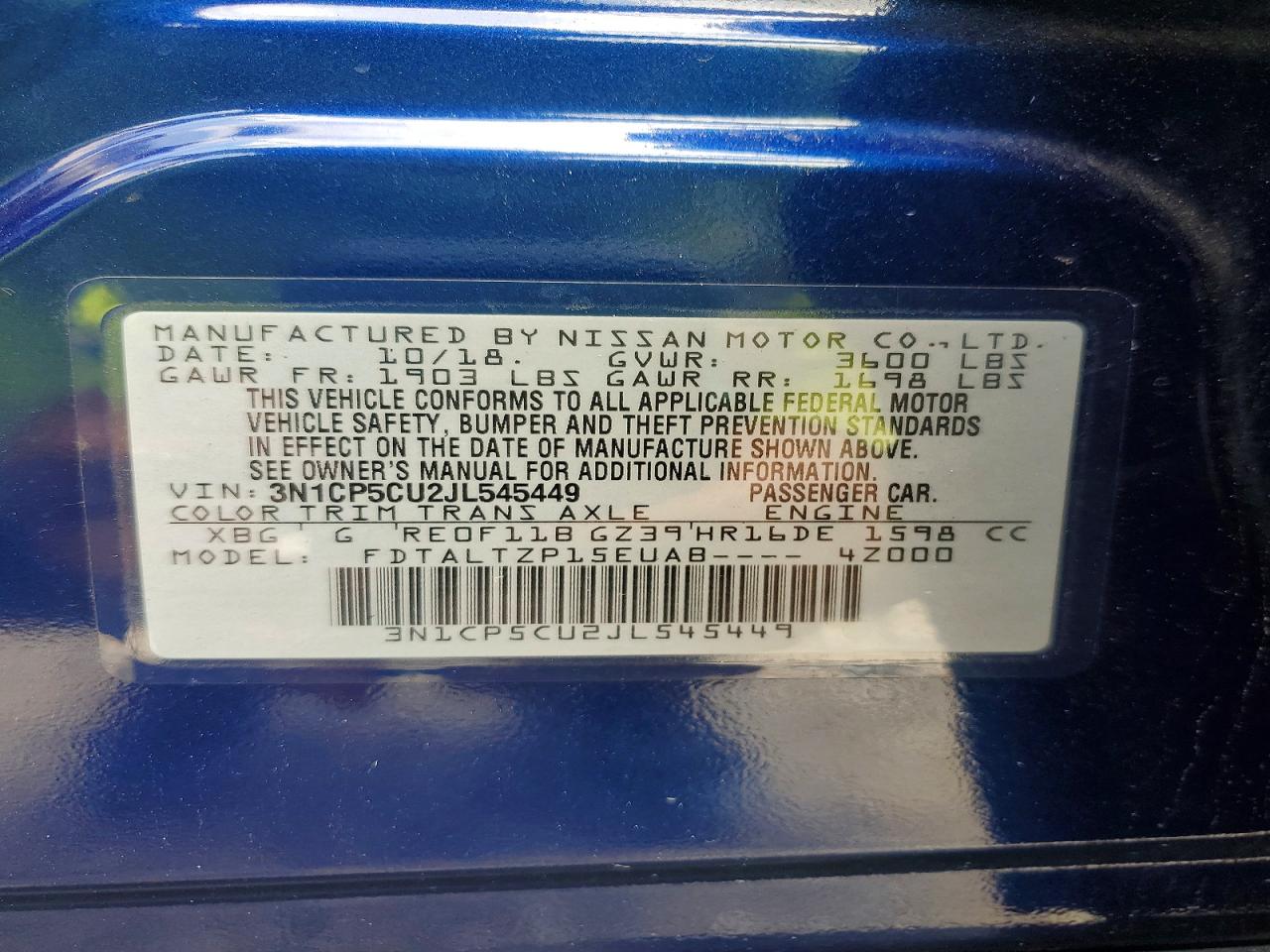 Nissan Kicks Sr