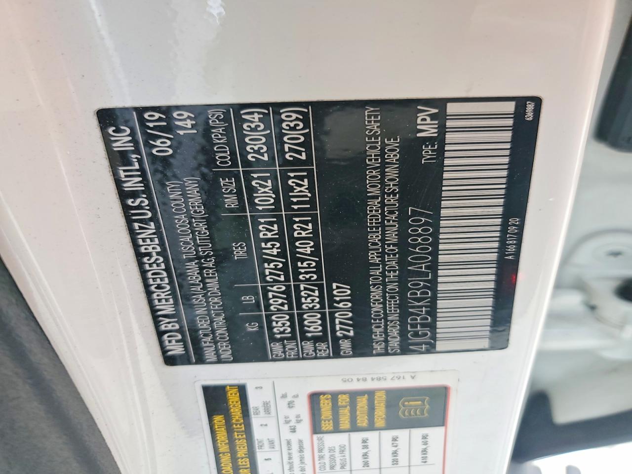 Mercedes-Benz GLE 350 4matic