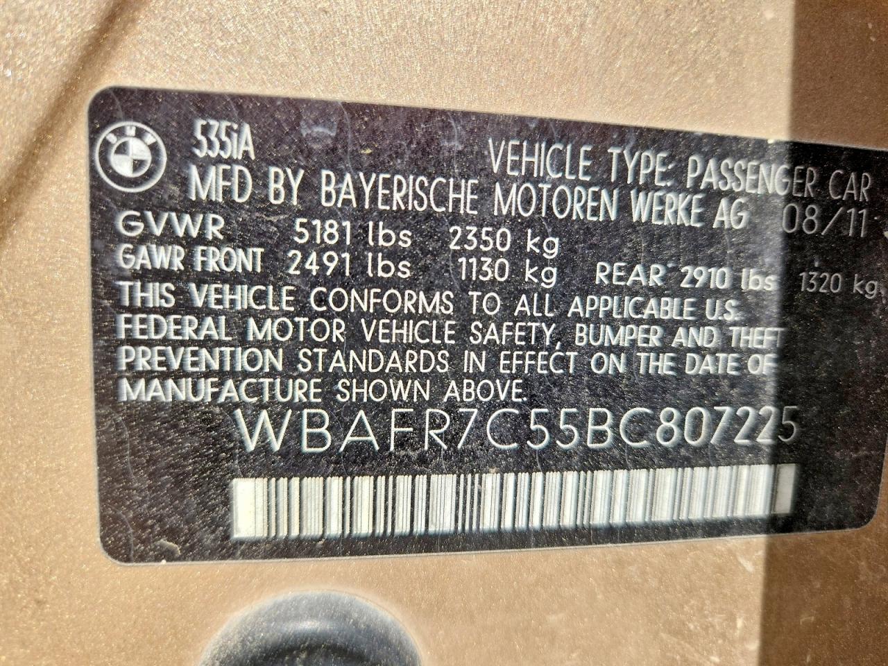 BMW 5 Series I