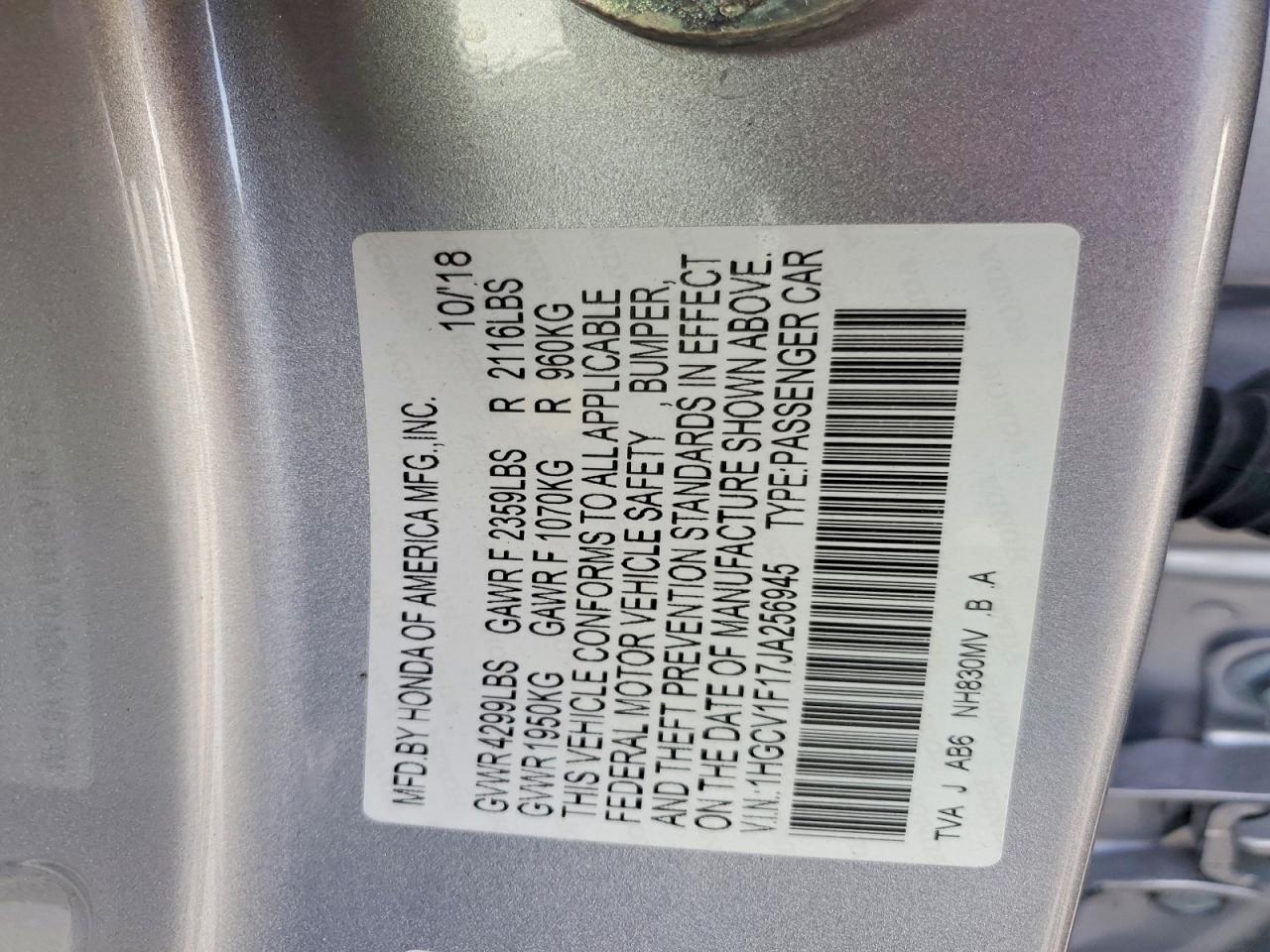 Honda Accord Lx