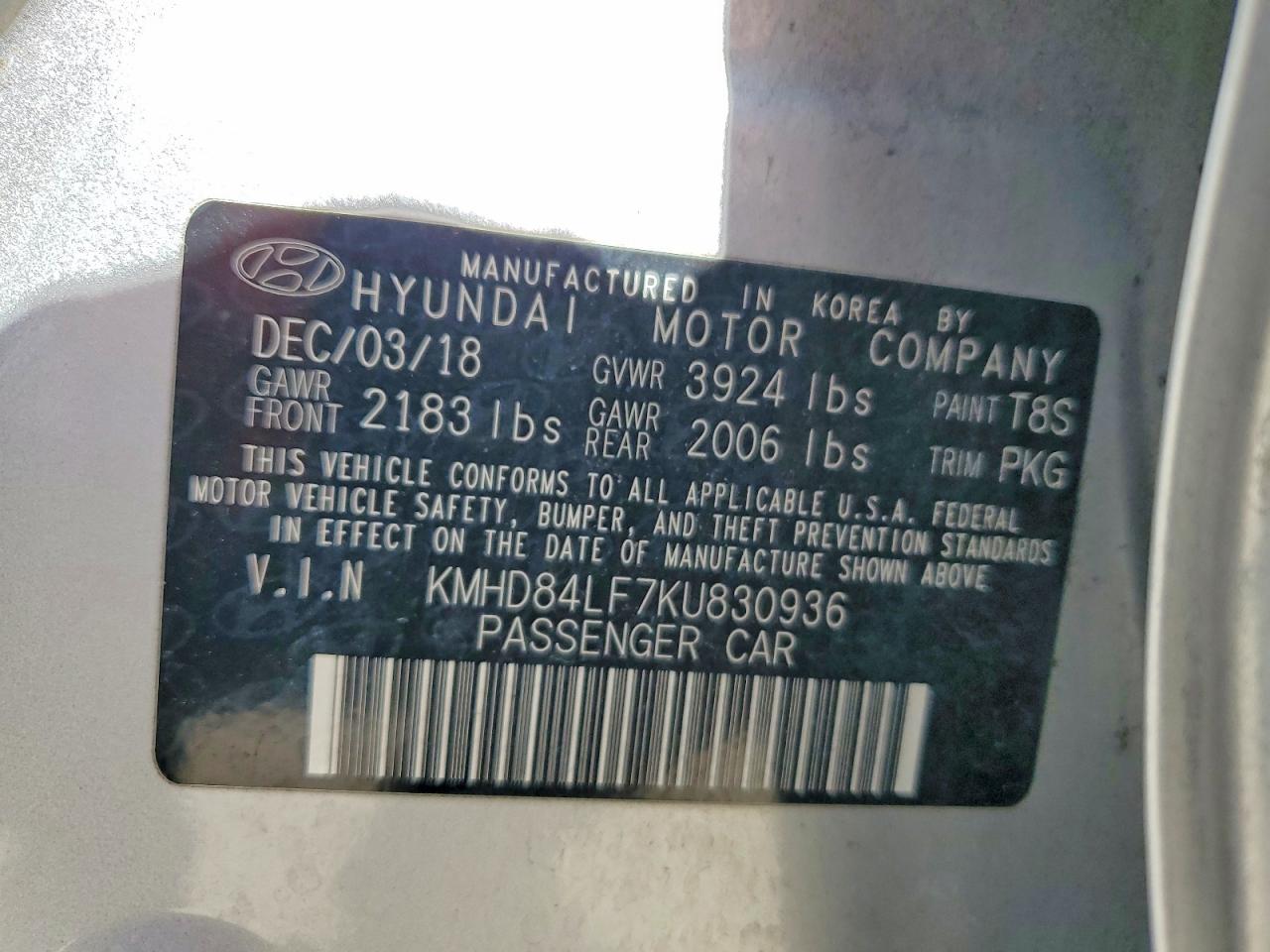 Hyundai ELANTRA Value Edition