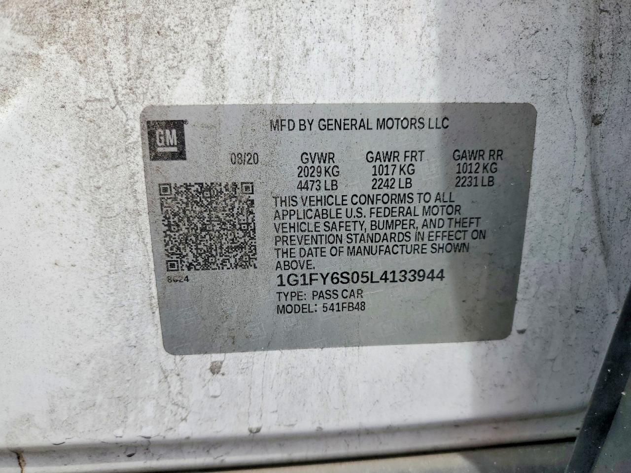 Chevrolet Bolt Lt