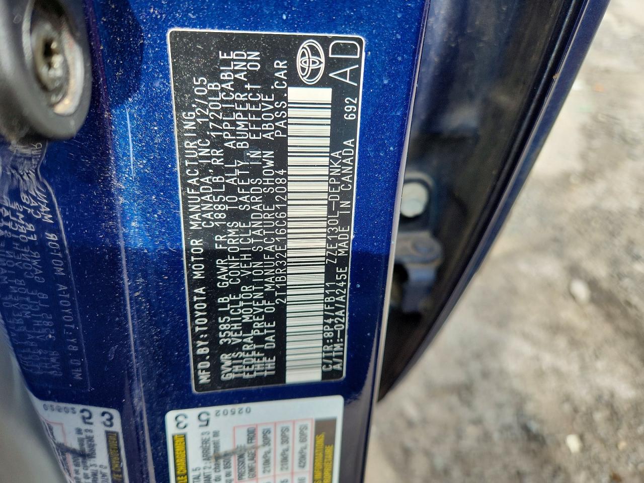 Toyota Corolla Le