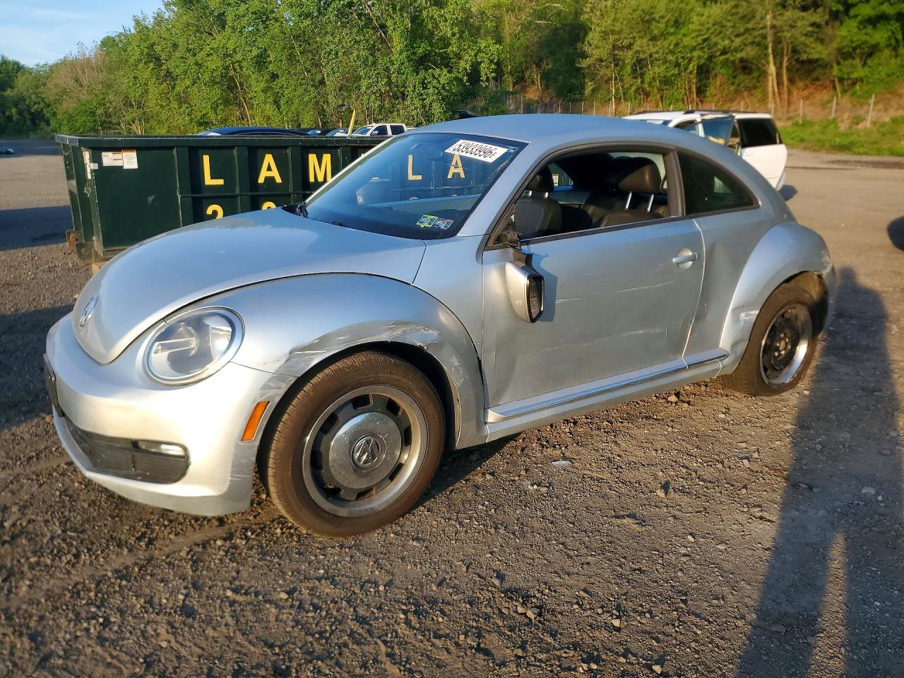 Salvage Volkswagen Beetle Image