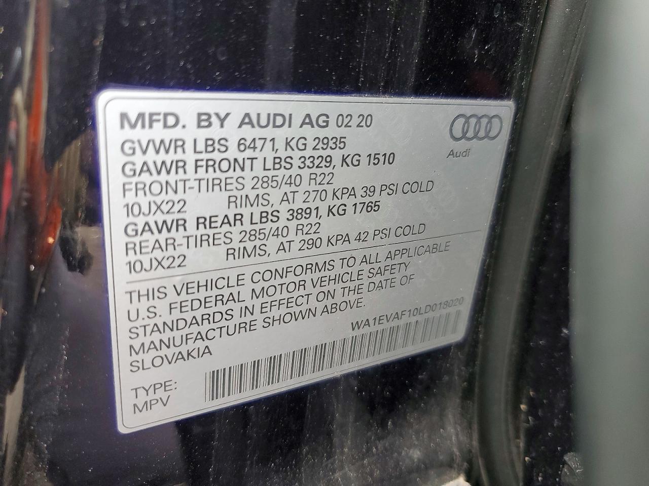Audi Q8 Premium Plus S-line