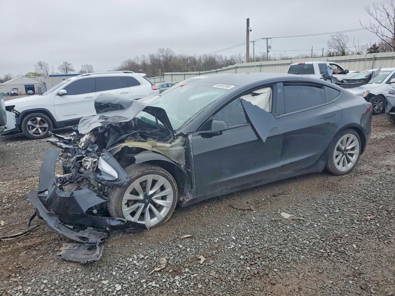 Salvage Tesla Model 3 Image