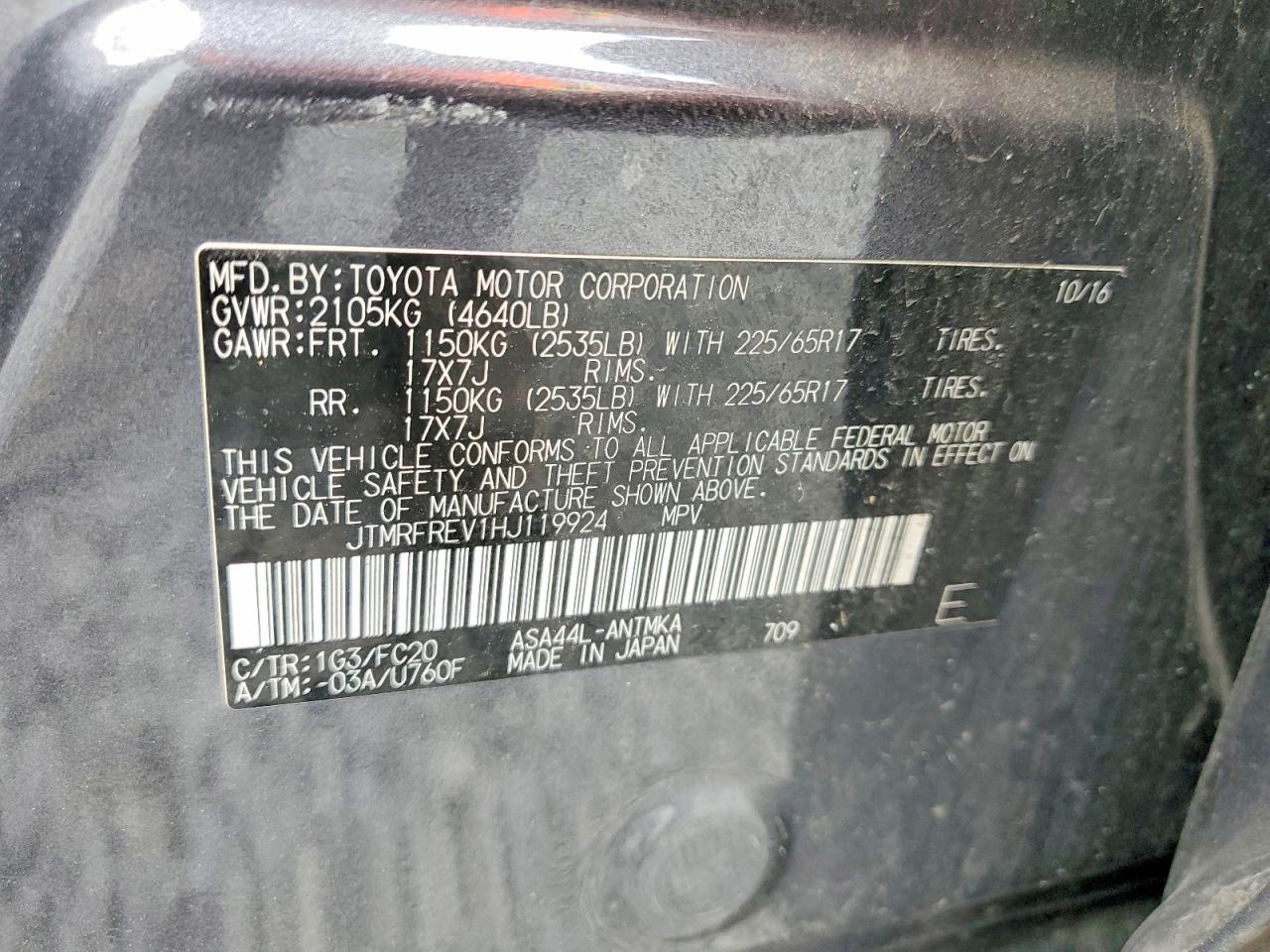 Toyota RAV4 Xle
