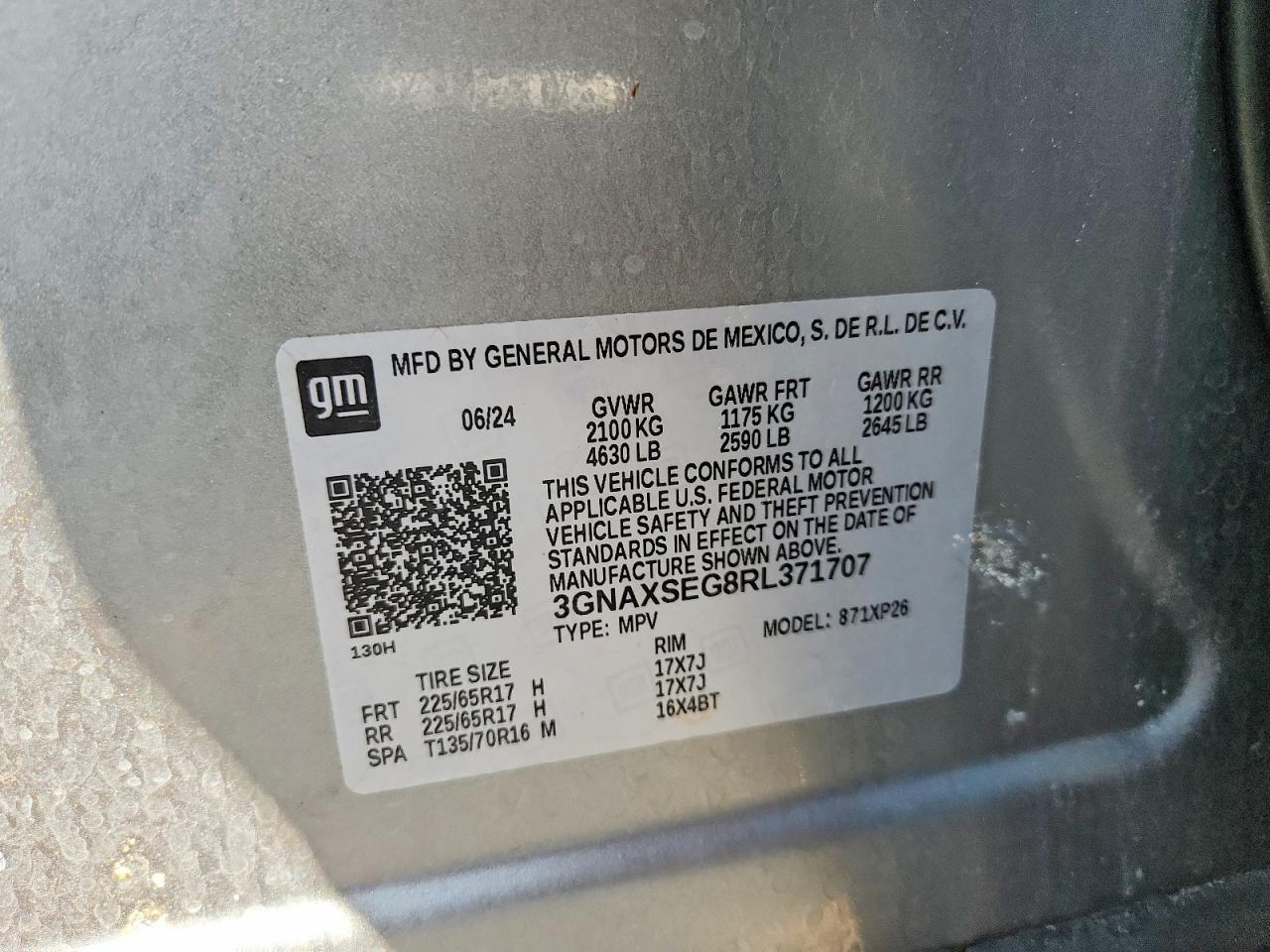 Chevrolet Equinox Ls