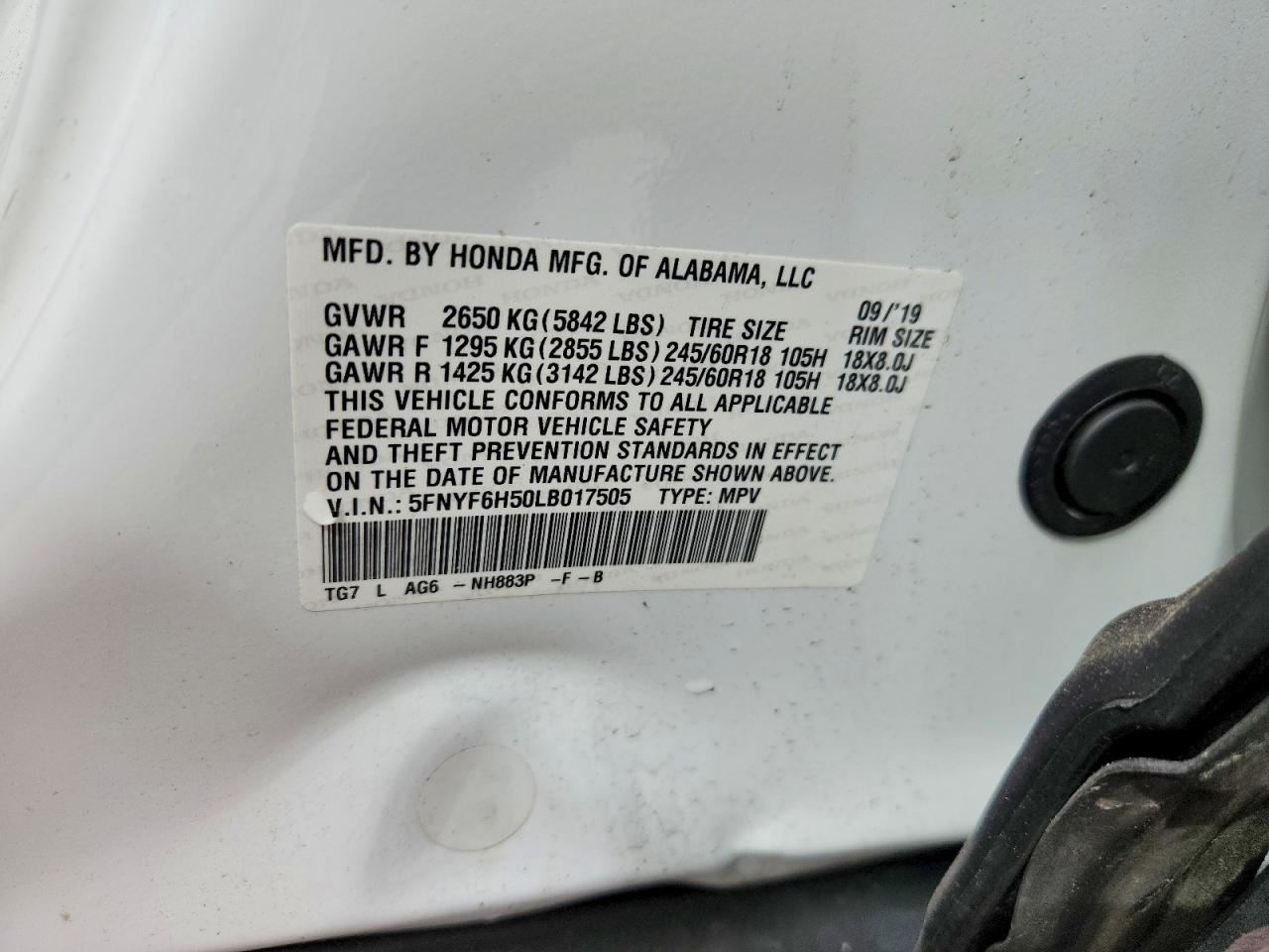 Honda Pilot Exl