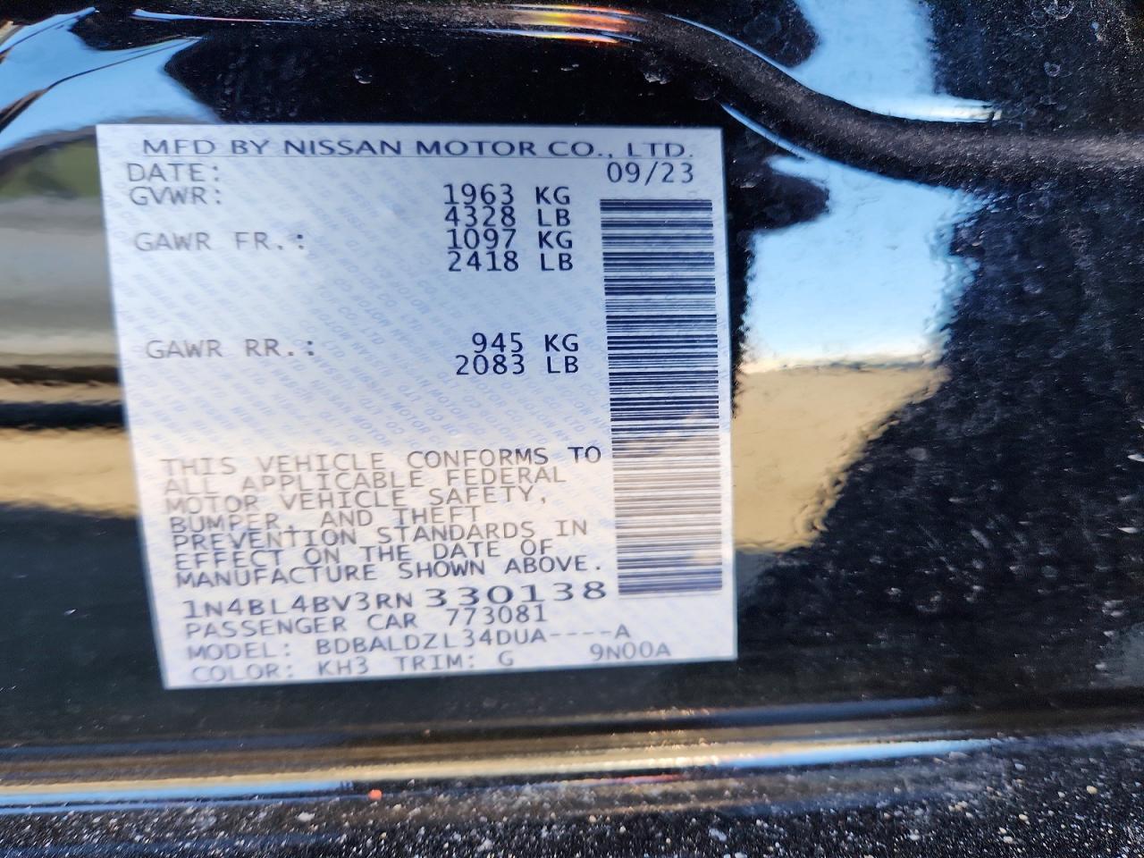 Nissan Altima S