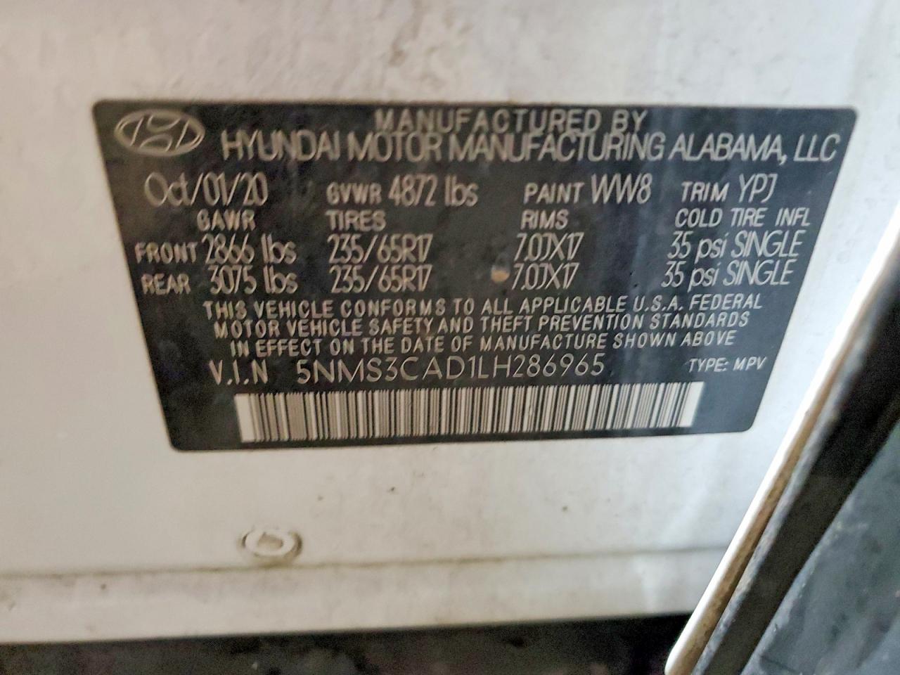 Hyundai SANTA FE Sel