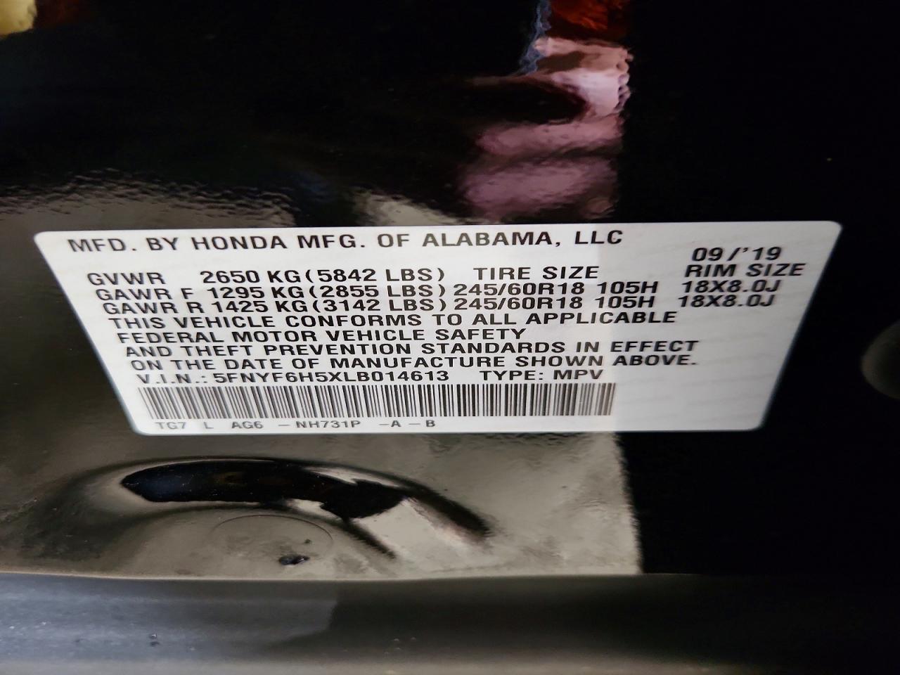 Honda Pilot Exl