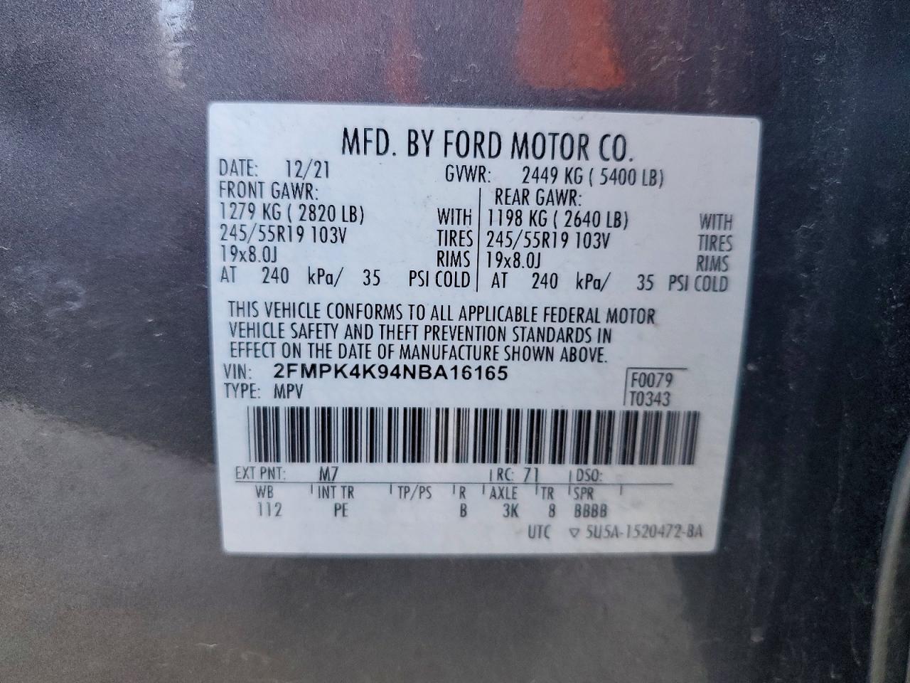 Ford Edge Titanium