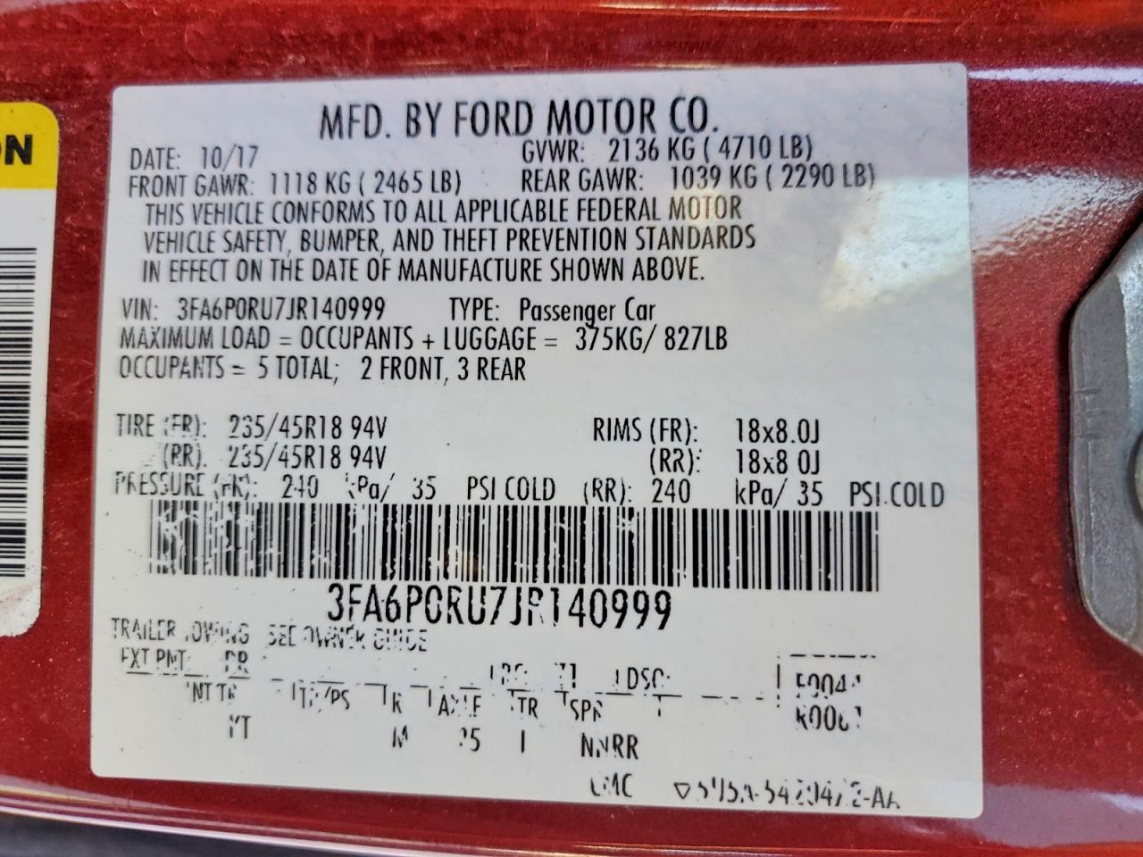 Ford Fusion Titanium