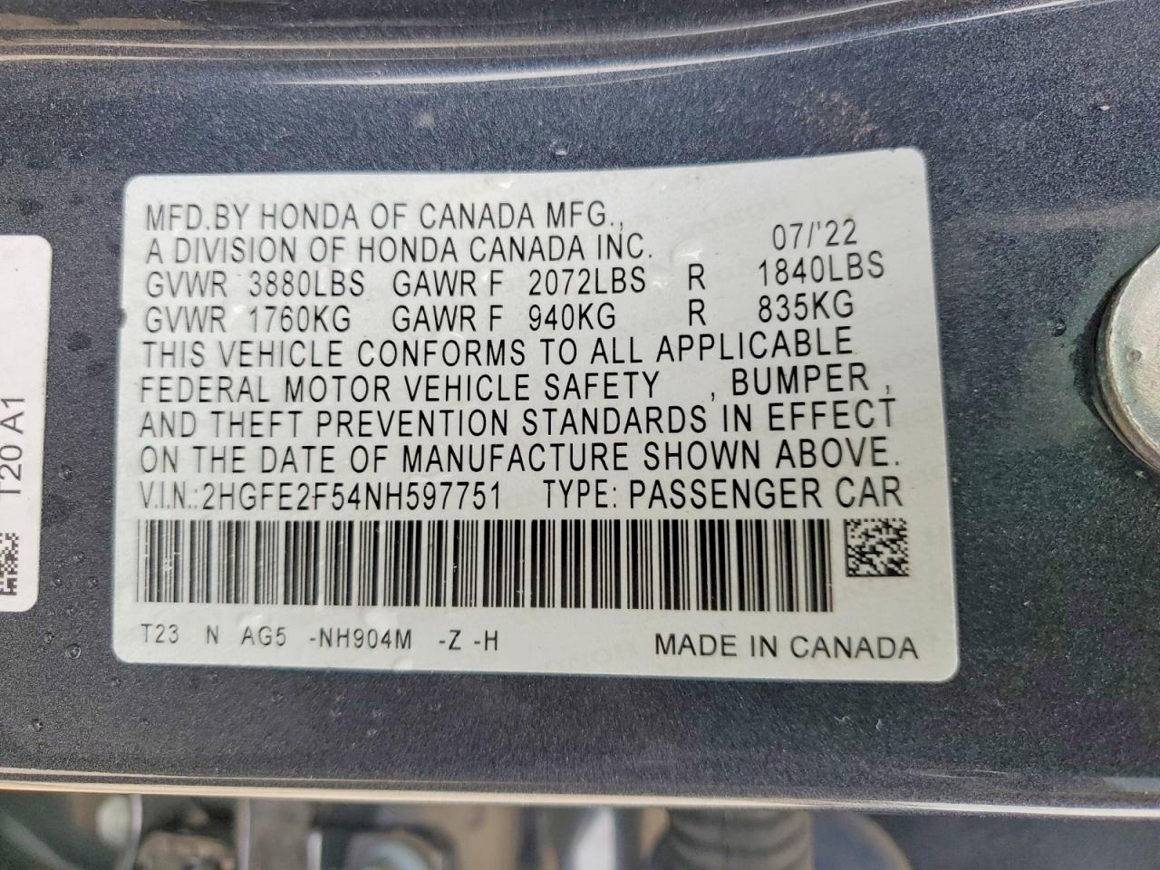 Honda Civic Sport
