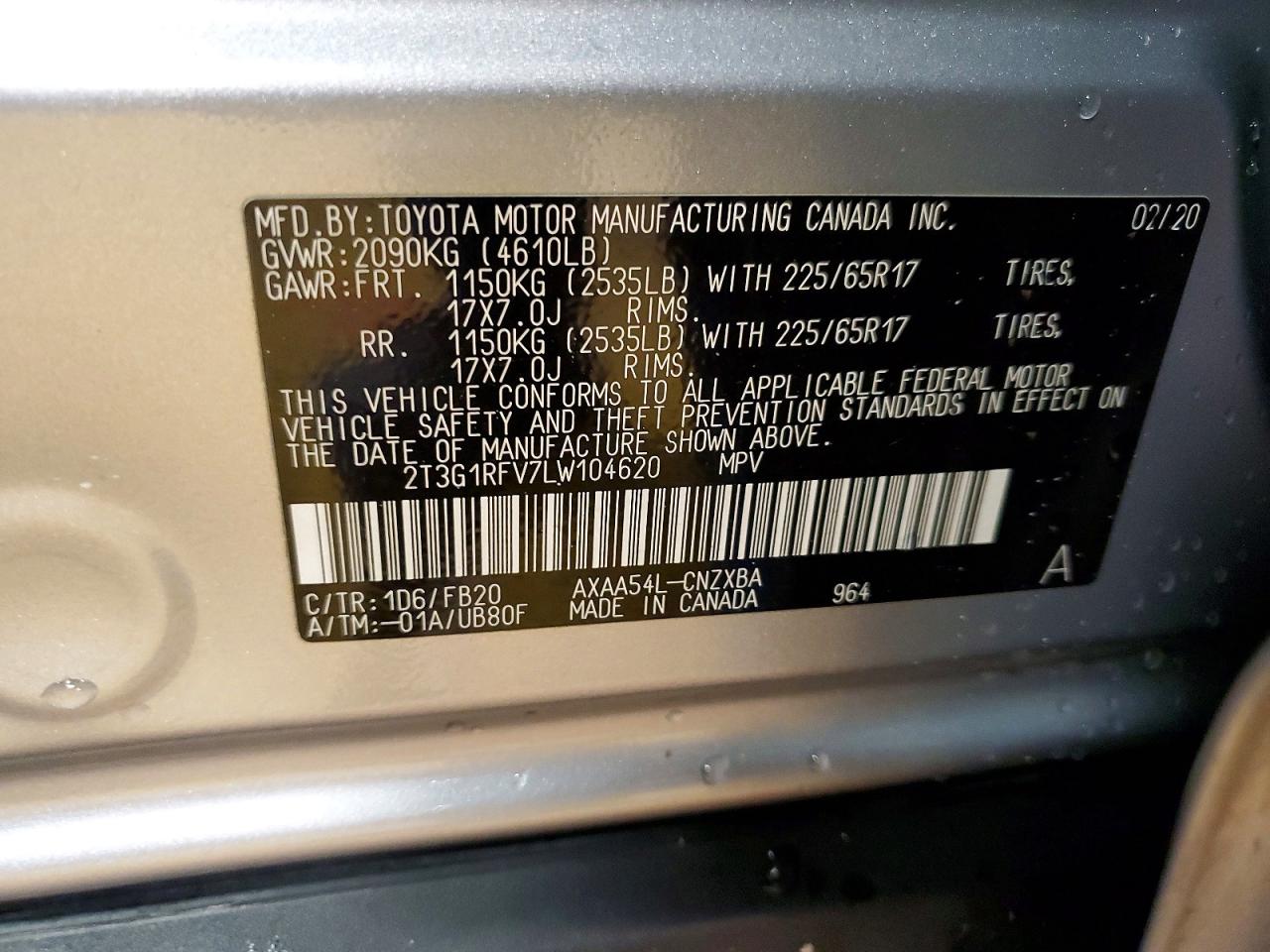 Toyota RAV4 Le