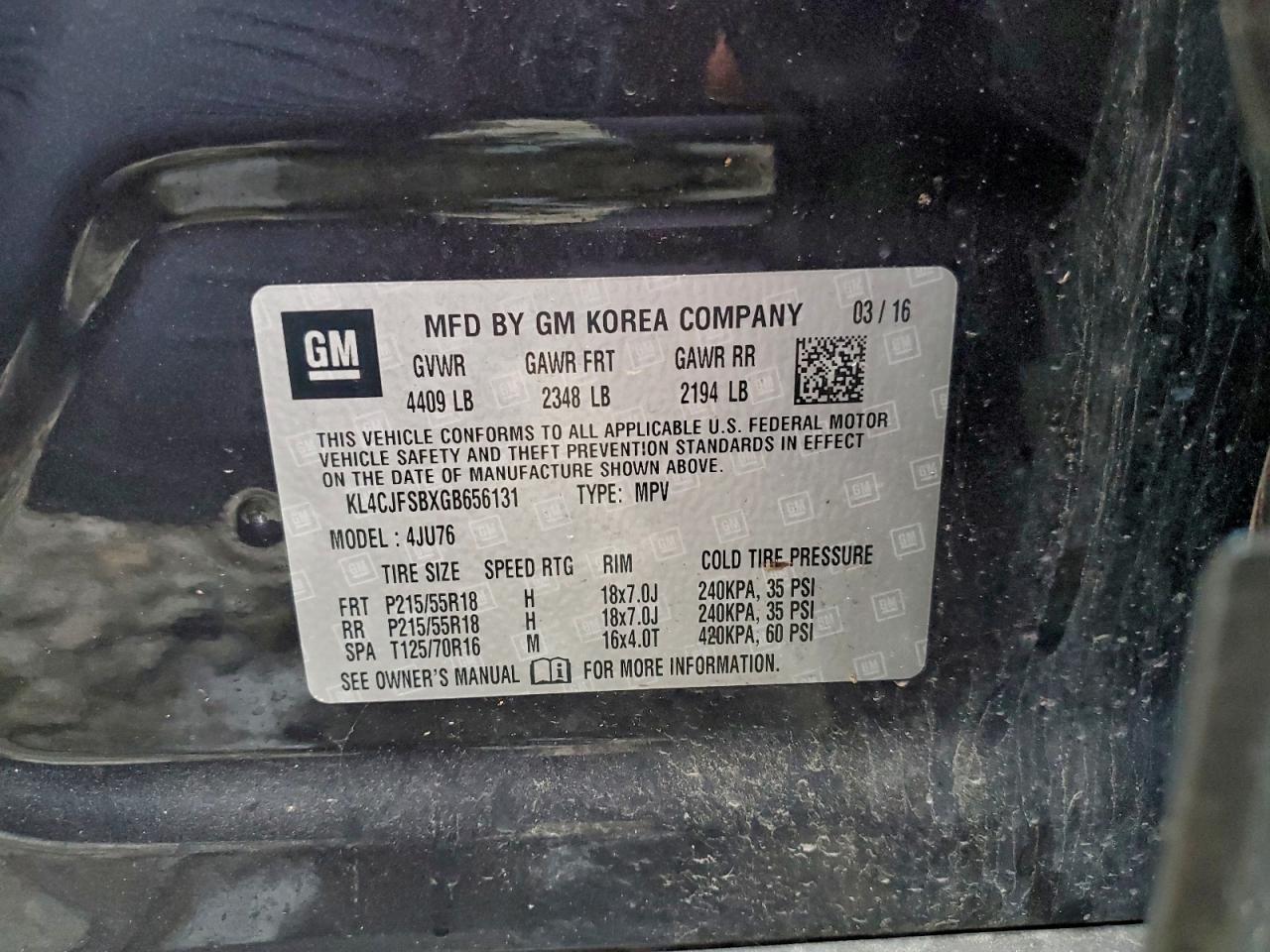 Buick Encore Convenience