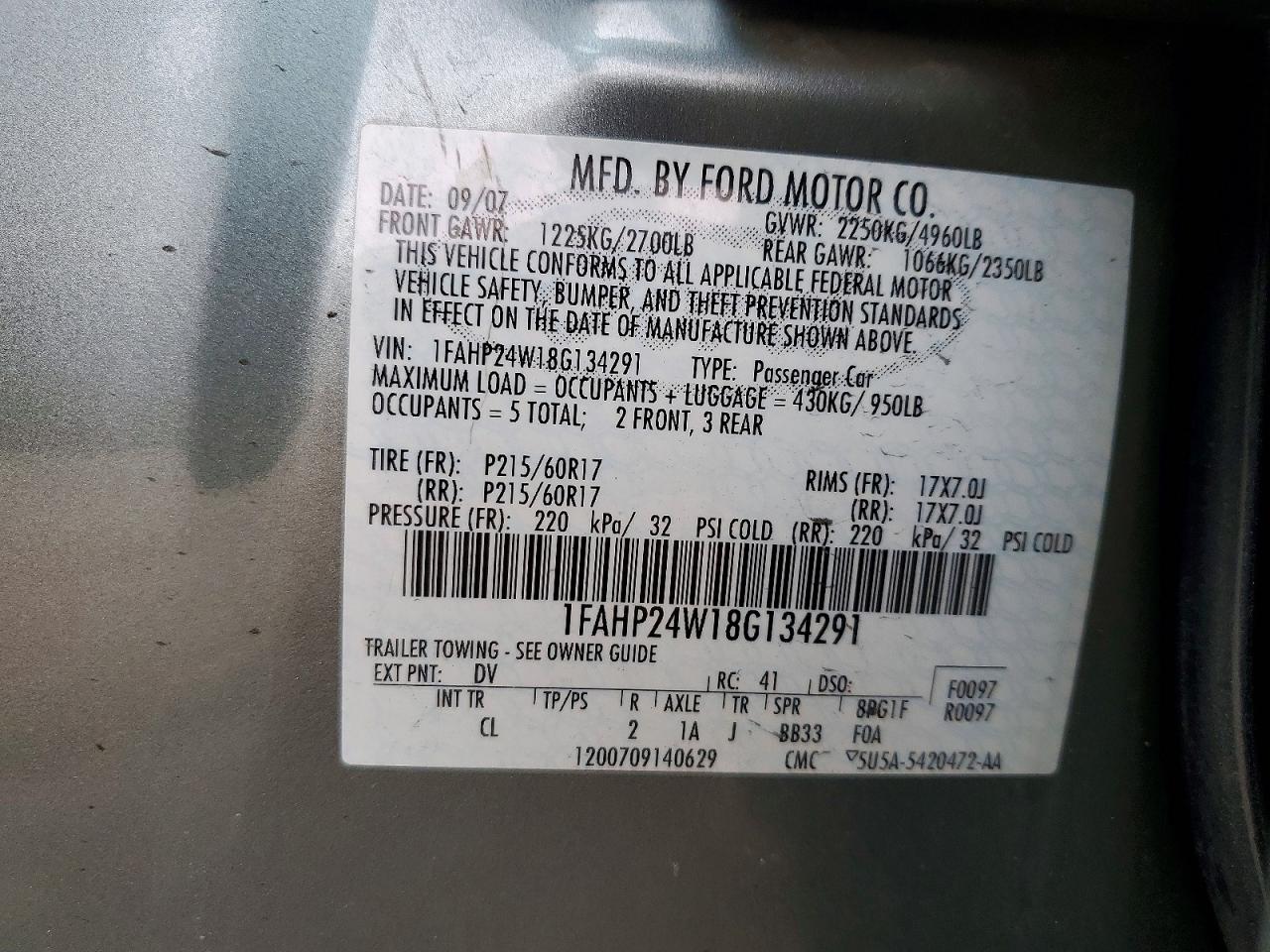 Ford Taurus Sel