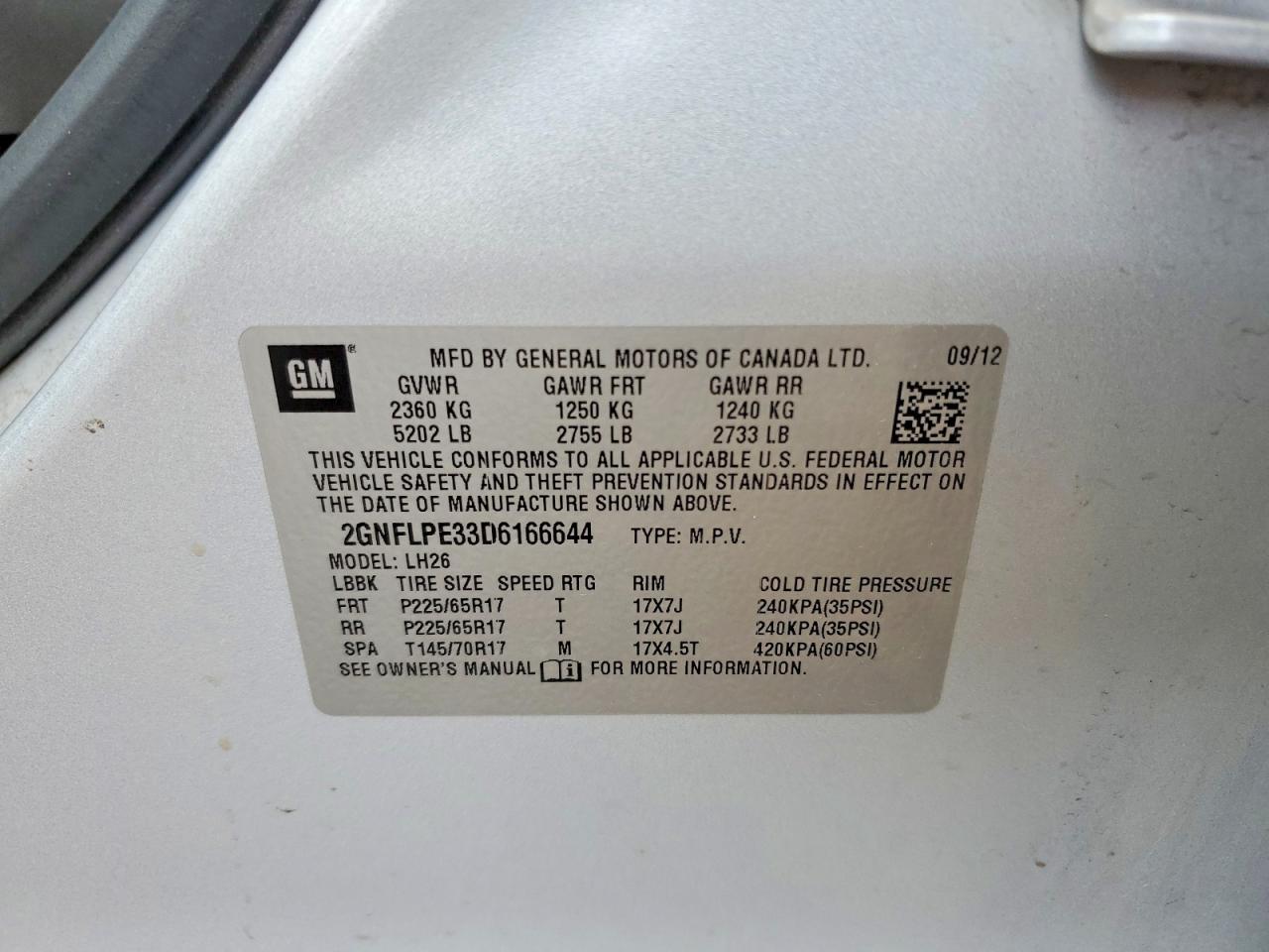 Chevrolet Equinox Lt