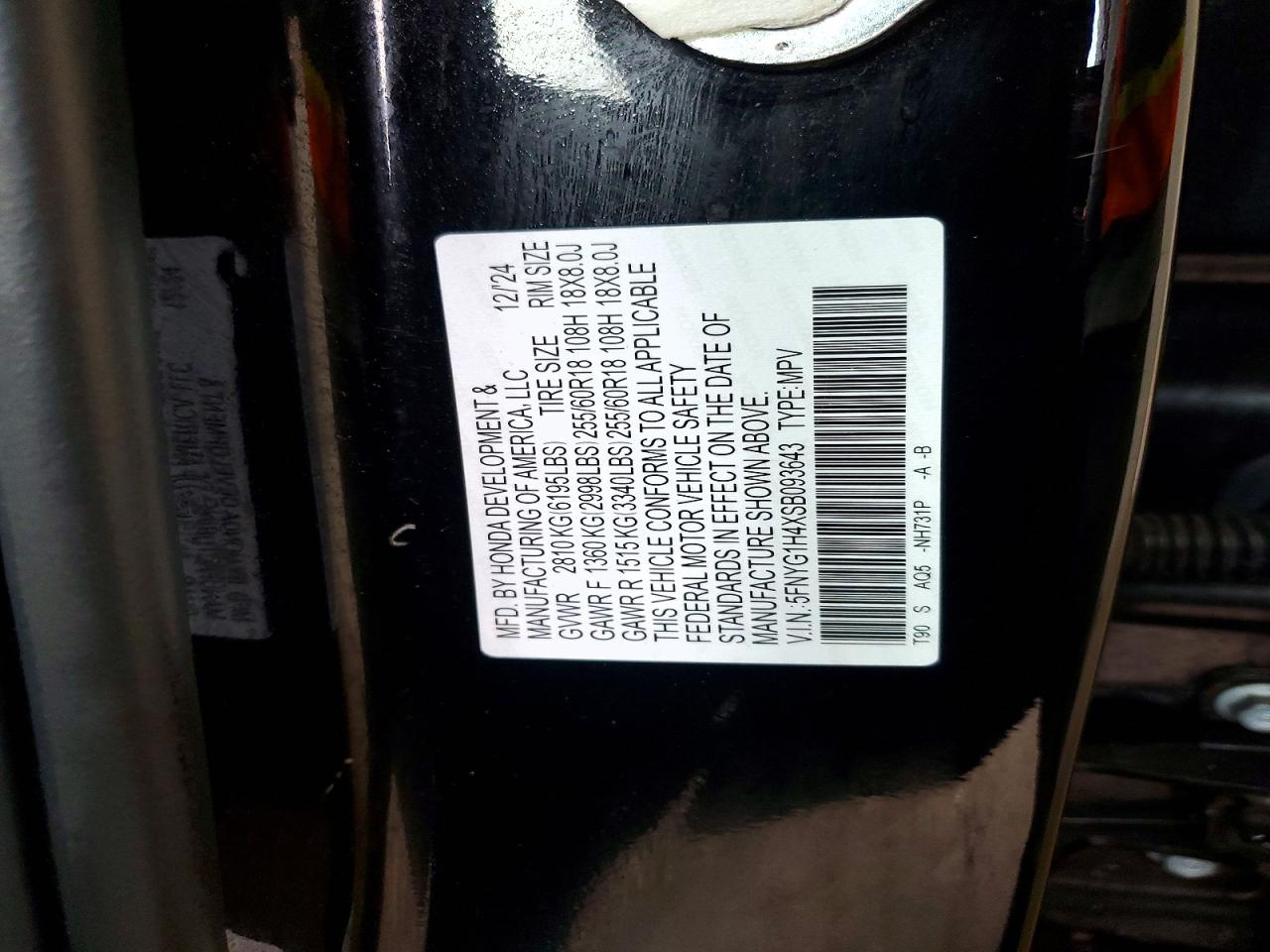 Honda Pilot Exl