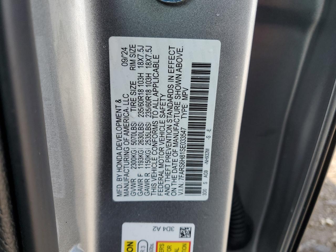 Honda Crv Sport-l