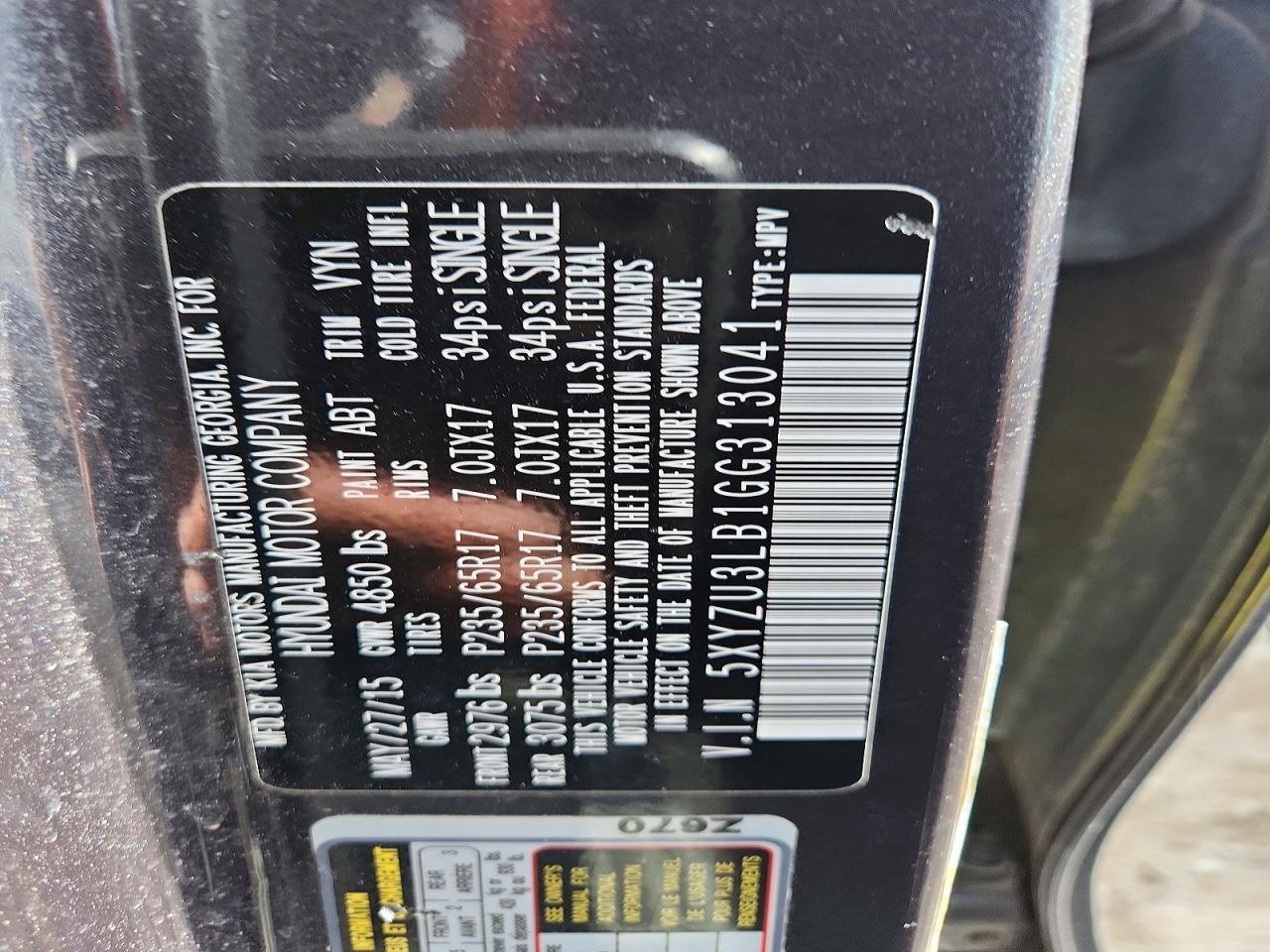 Hyundai SANTA FE 2.4l