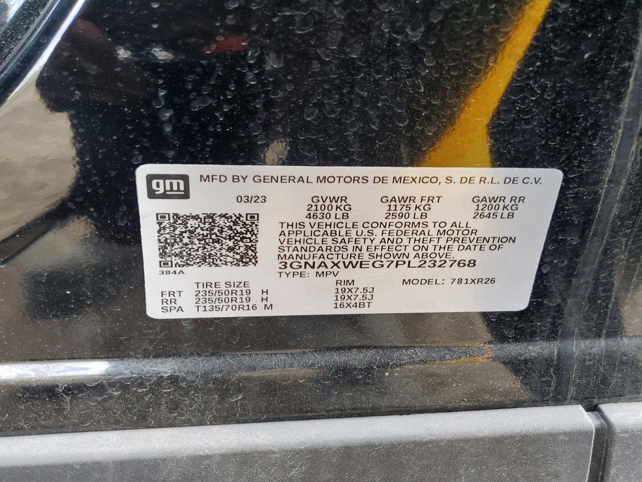 Chevrolet Equinox Rs