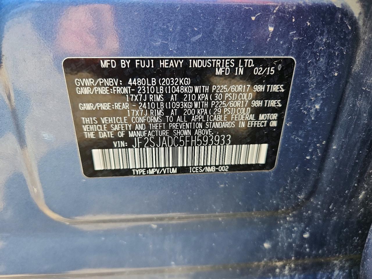 Subaru Forester 2.5i Premium