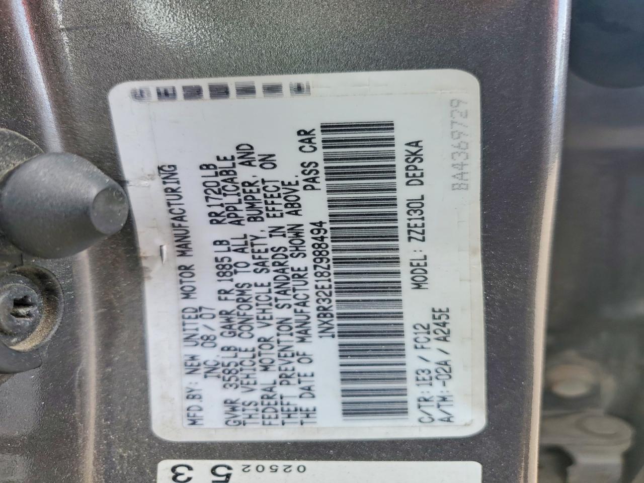 Toyota Corolla S