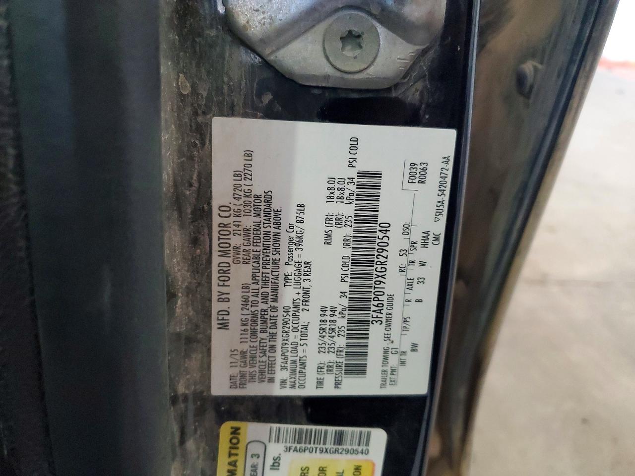 Ford Fusion Se