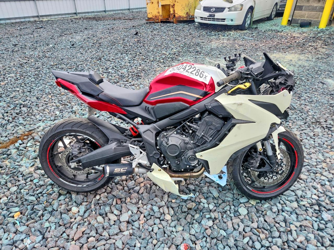 Salvage Honda Cbr Cycle Image