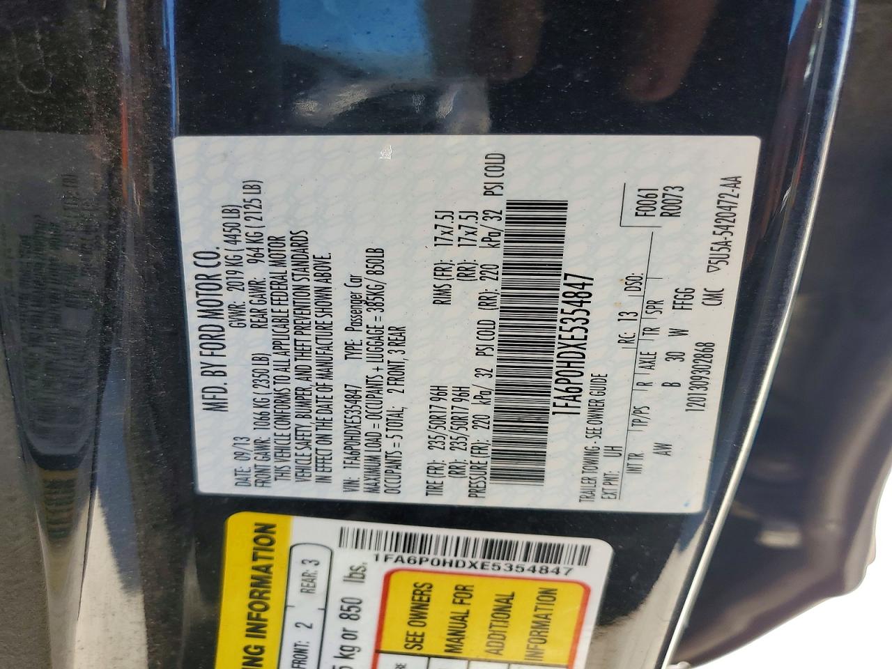 Ford Fusion Se