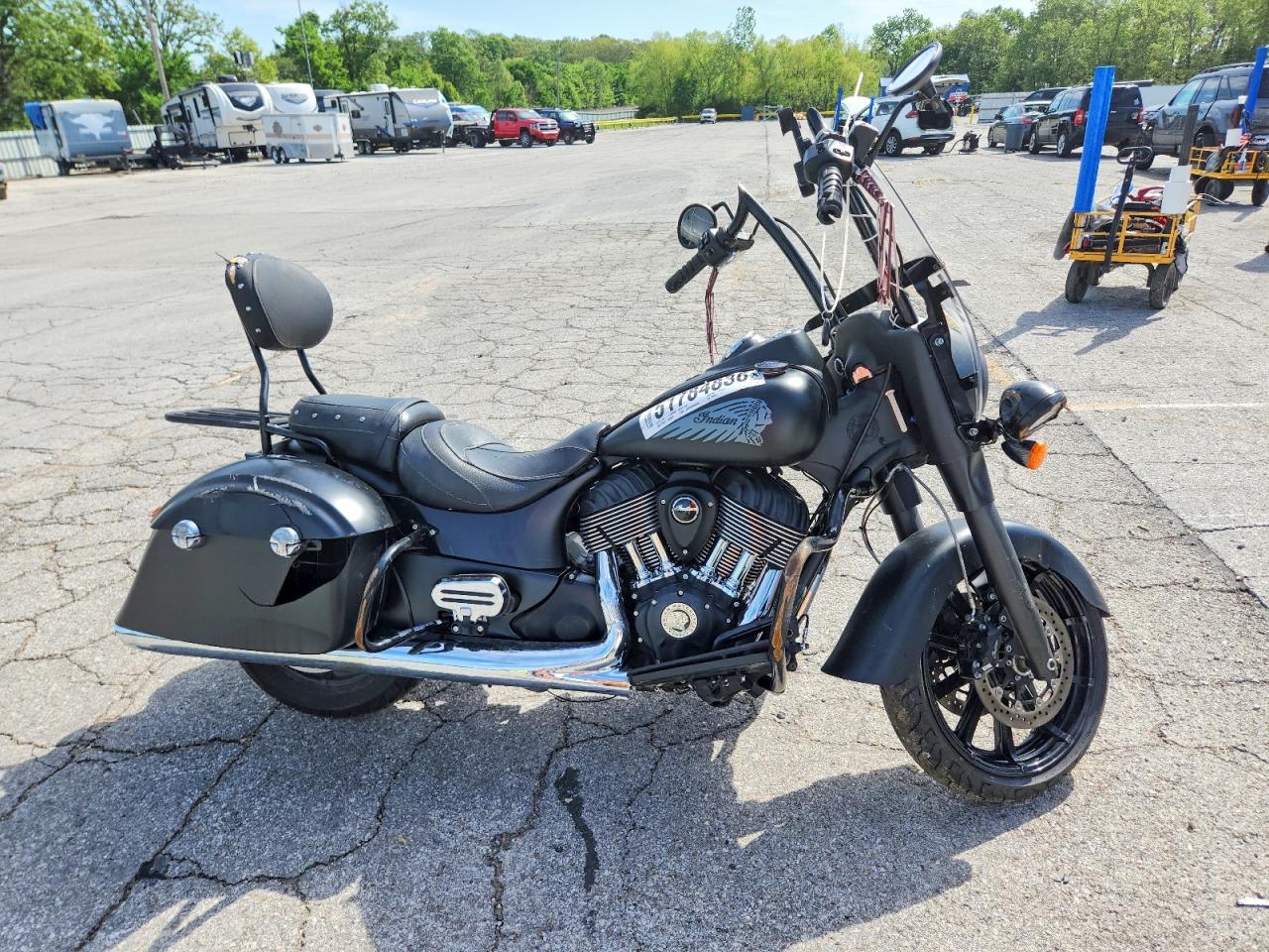 Salvage Indian Motorcycle Co. Motorcycle Image