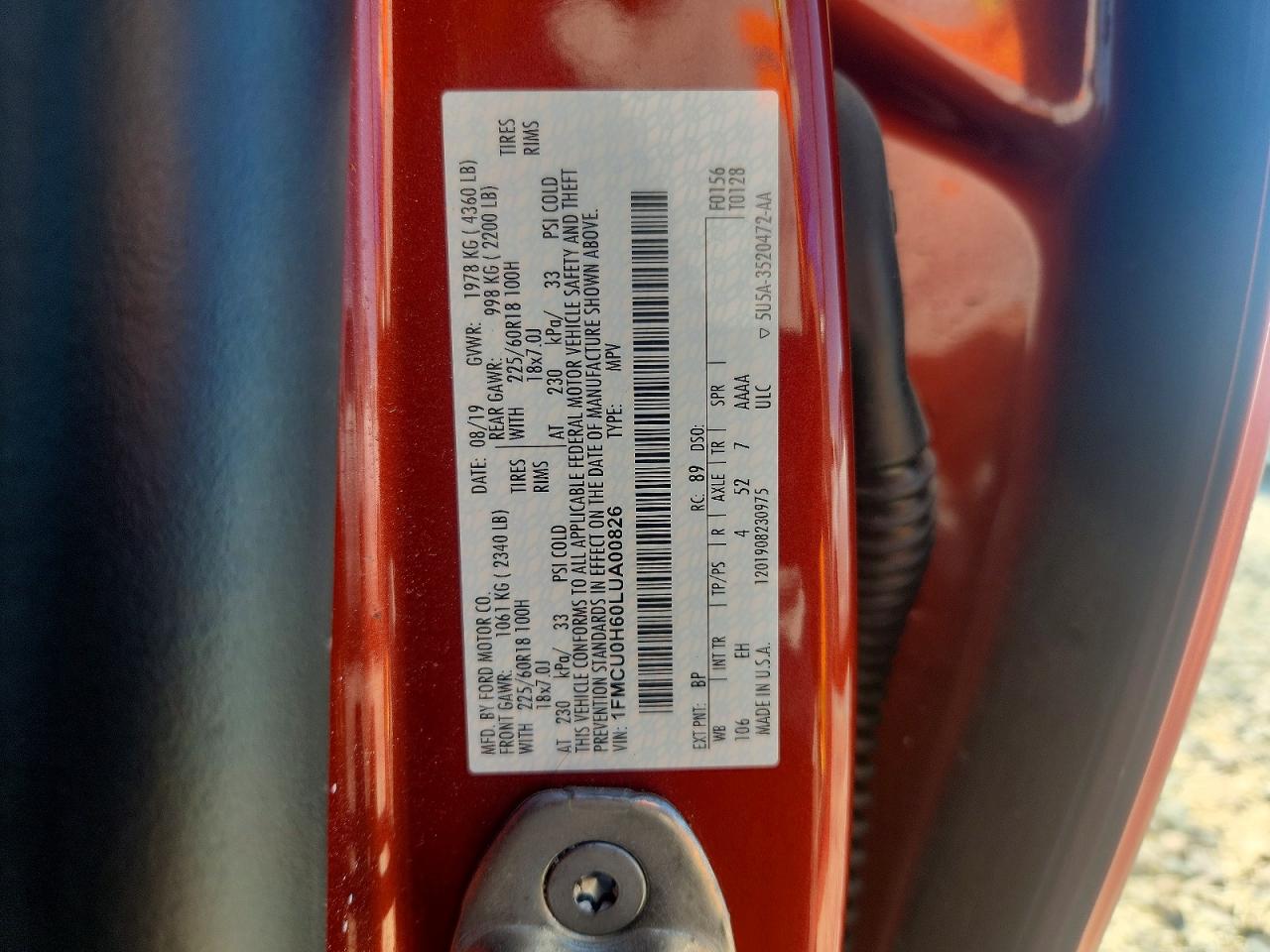 Ford Escape Sel