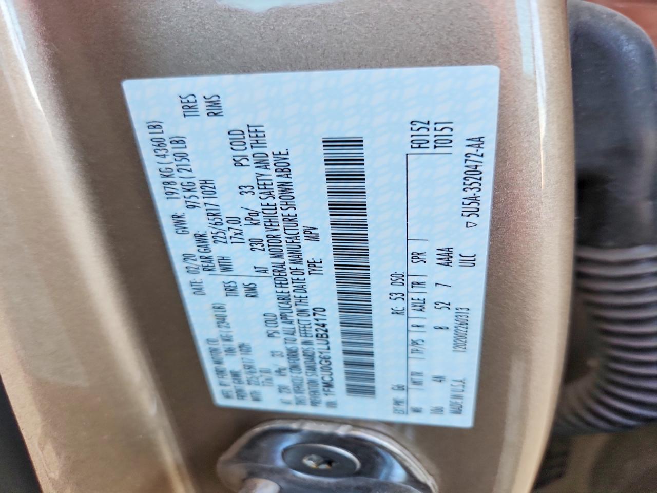 Ford Escape Se