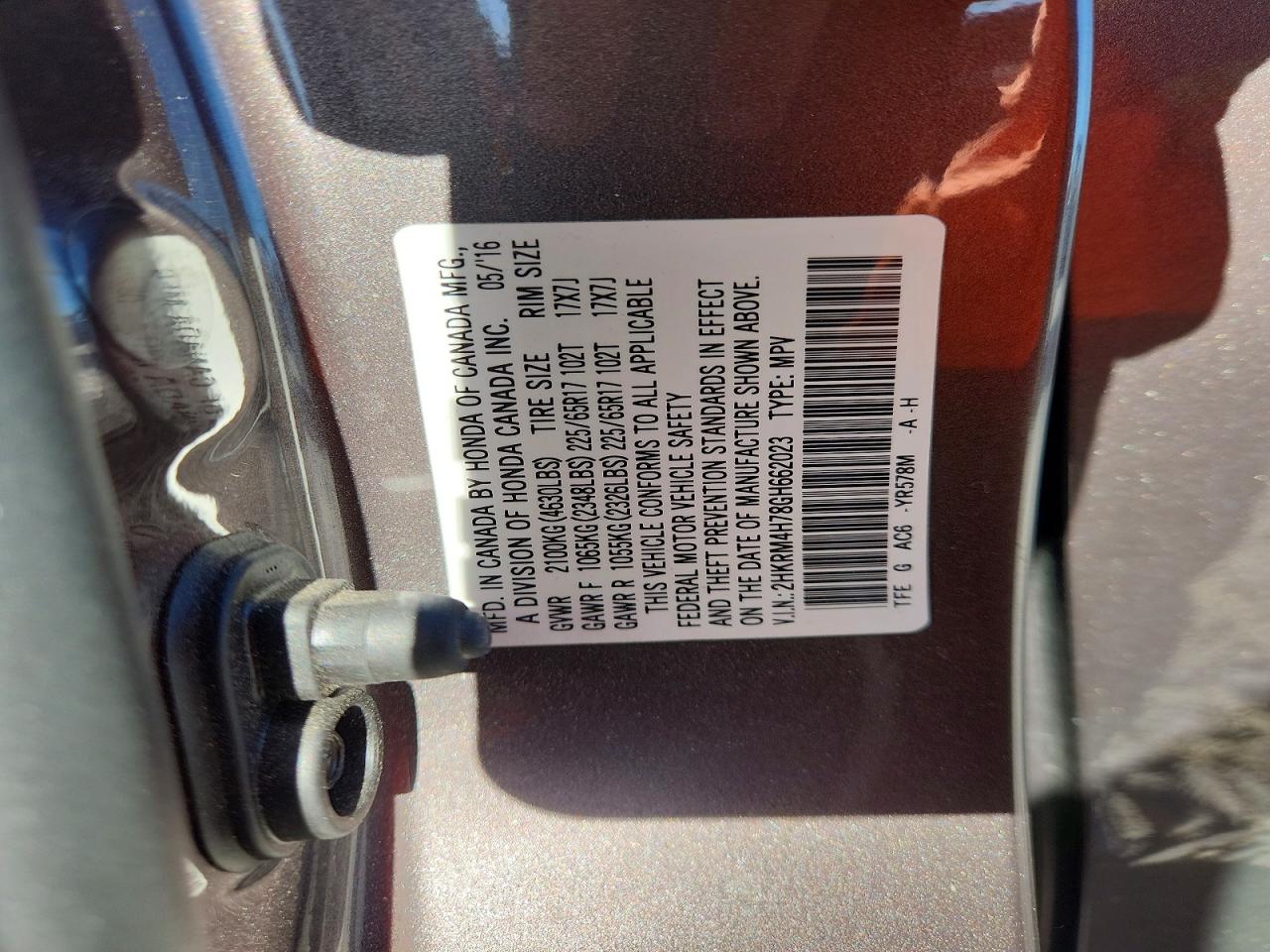 Honda Crv Exl