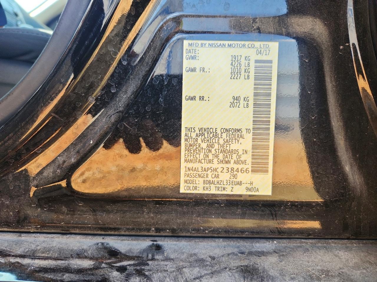 Nissan Altima 2.5 Sr