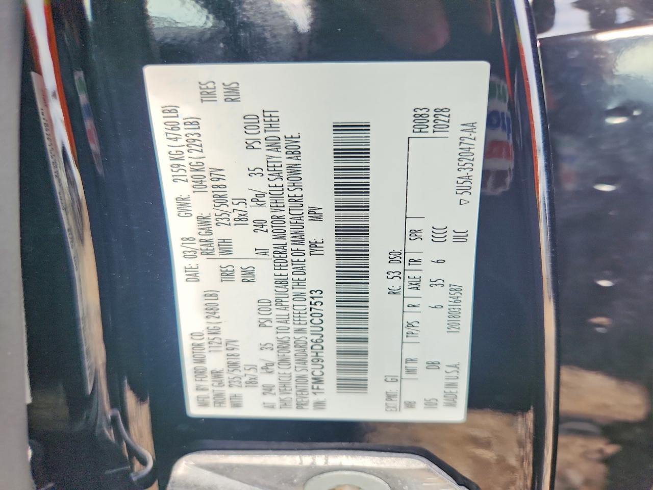 Ford Escape Sel