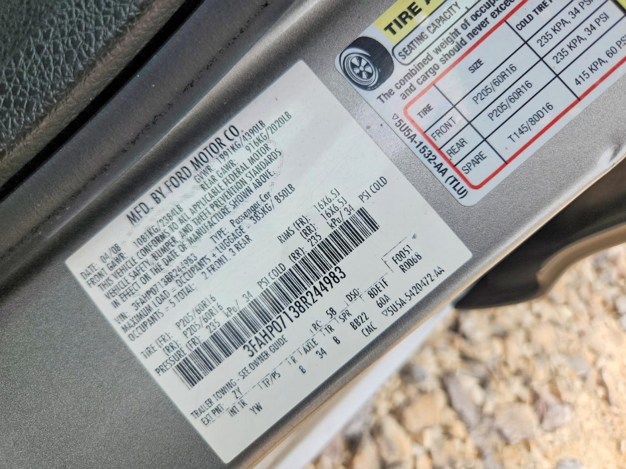 Ford Fusion Se