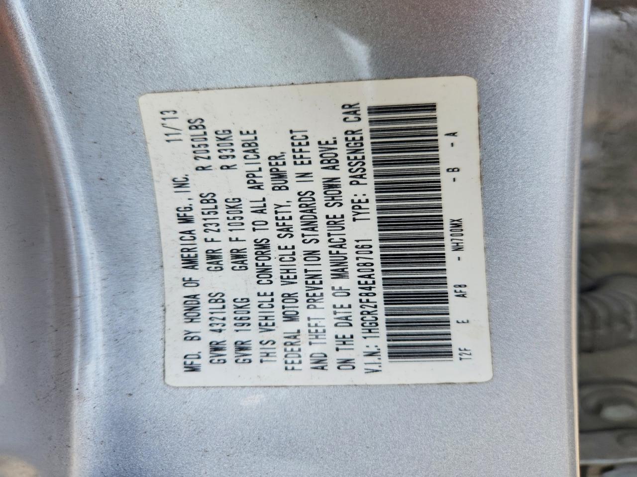 Honda Accord Exl