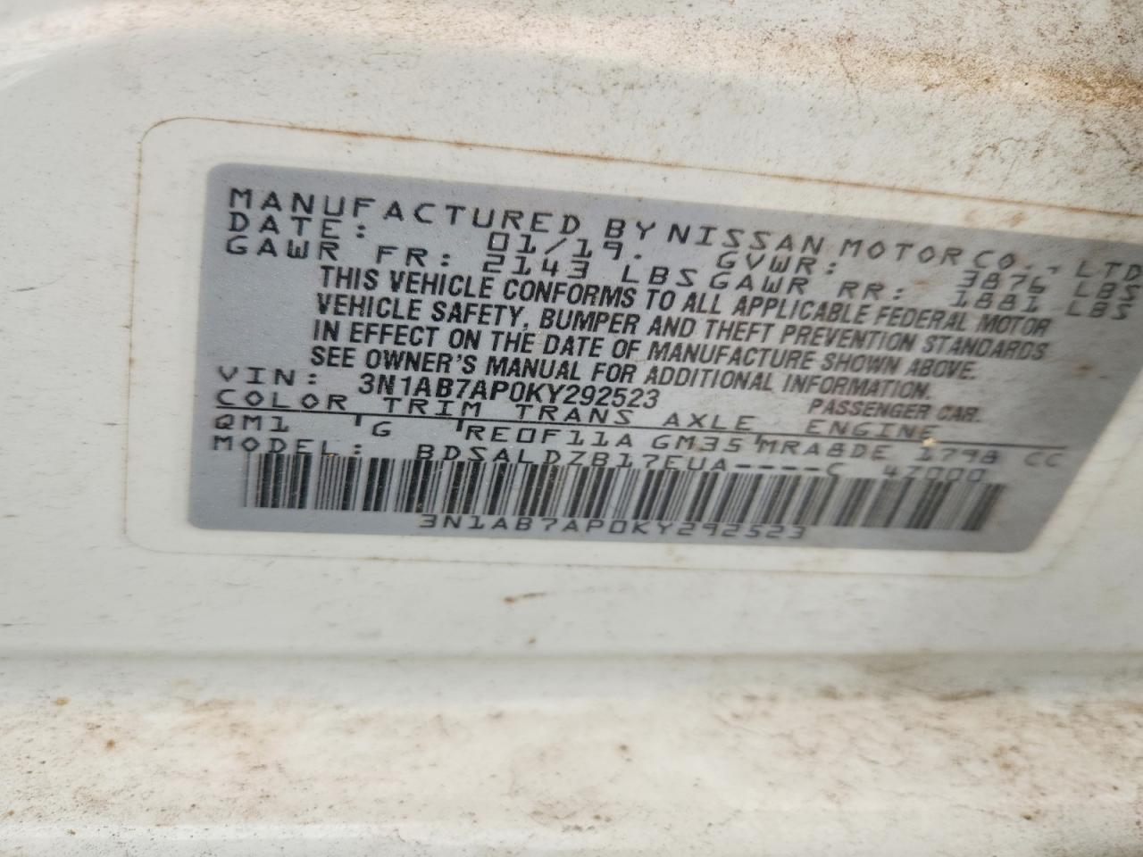 Nissan Sentra Sv
