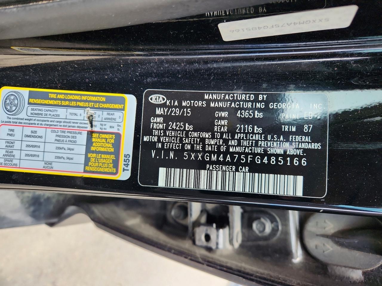 Kia Optima Lx
