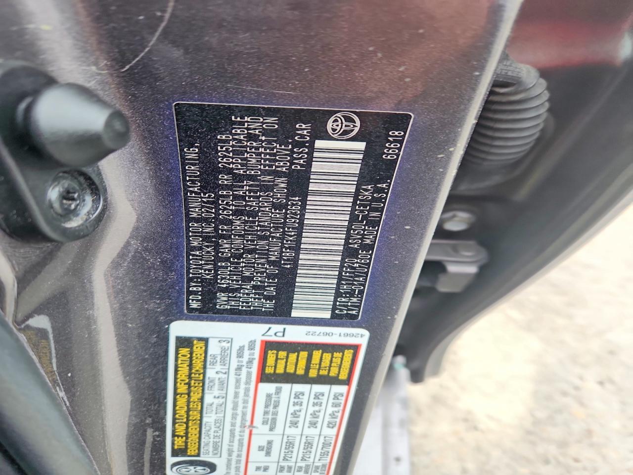 Toyota Camry Se