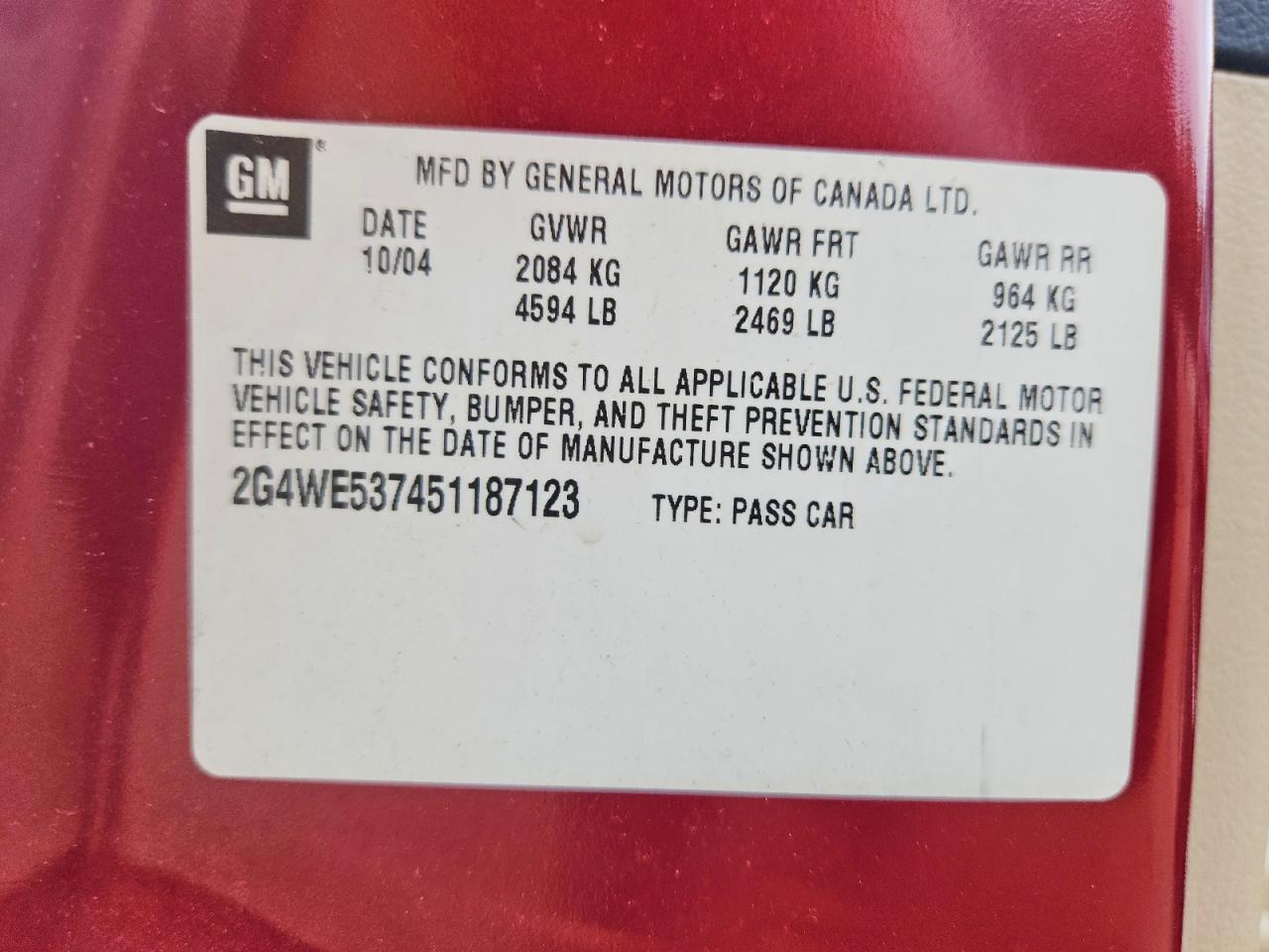 Buick LaCrosse Cxs