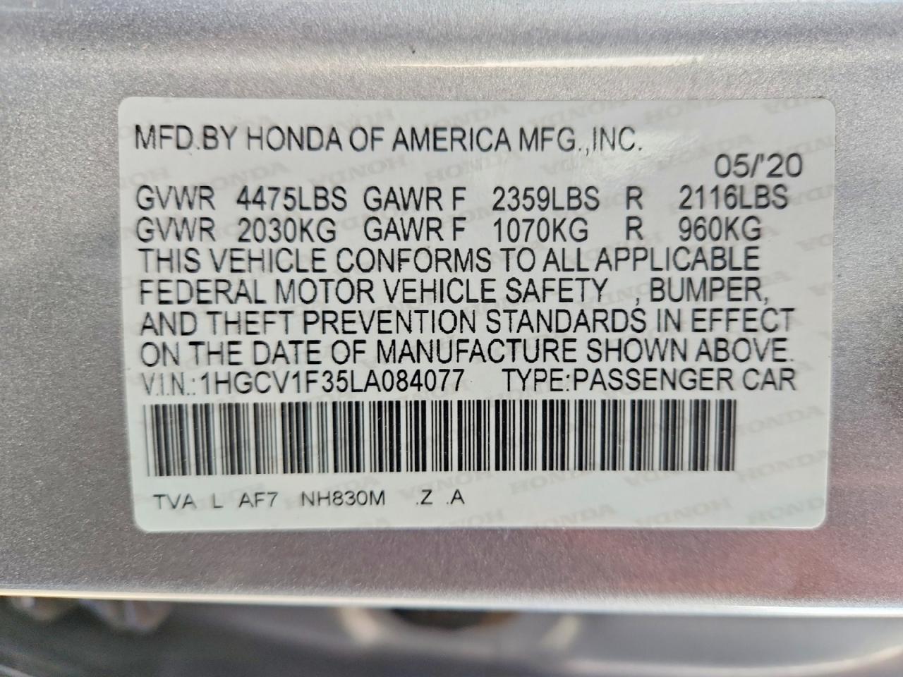 Honda Accord Sport