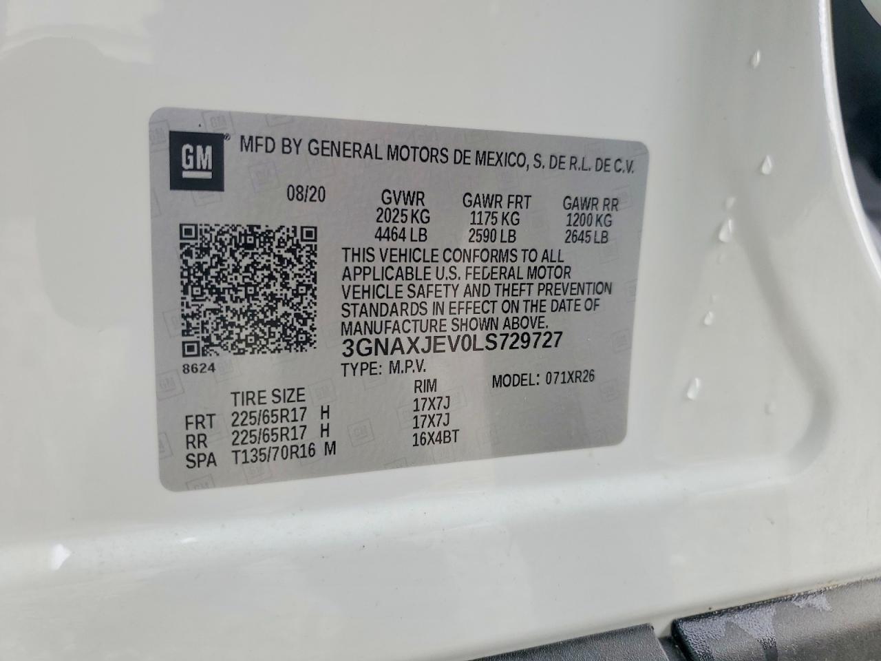 Chevrolet Equinox Lt