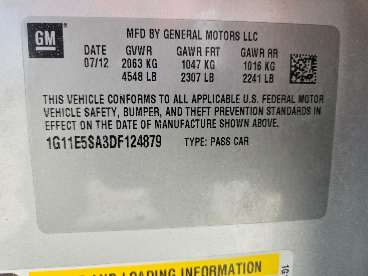 Chevrolet Malibu 2lt