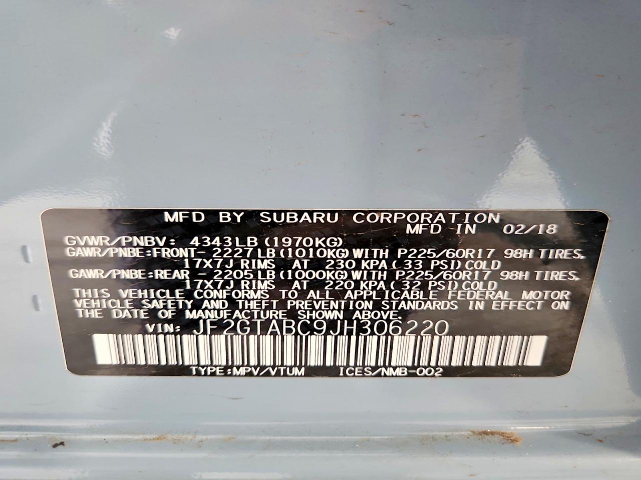 Subaru Crosstrek Premium