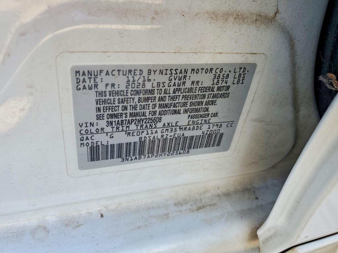 Nissan Sentra Sr