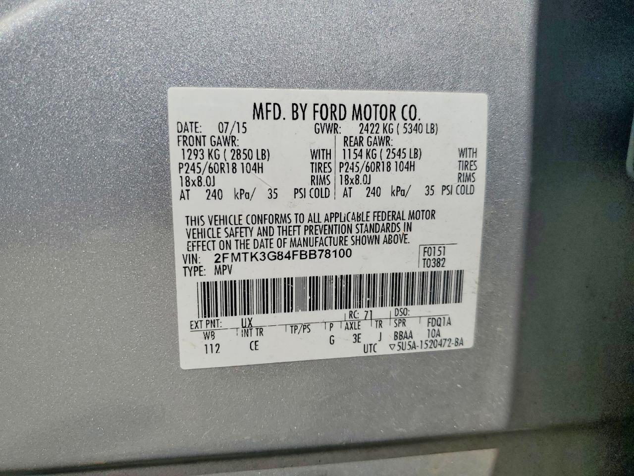 Ford Edge Se